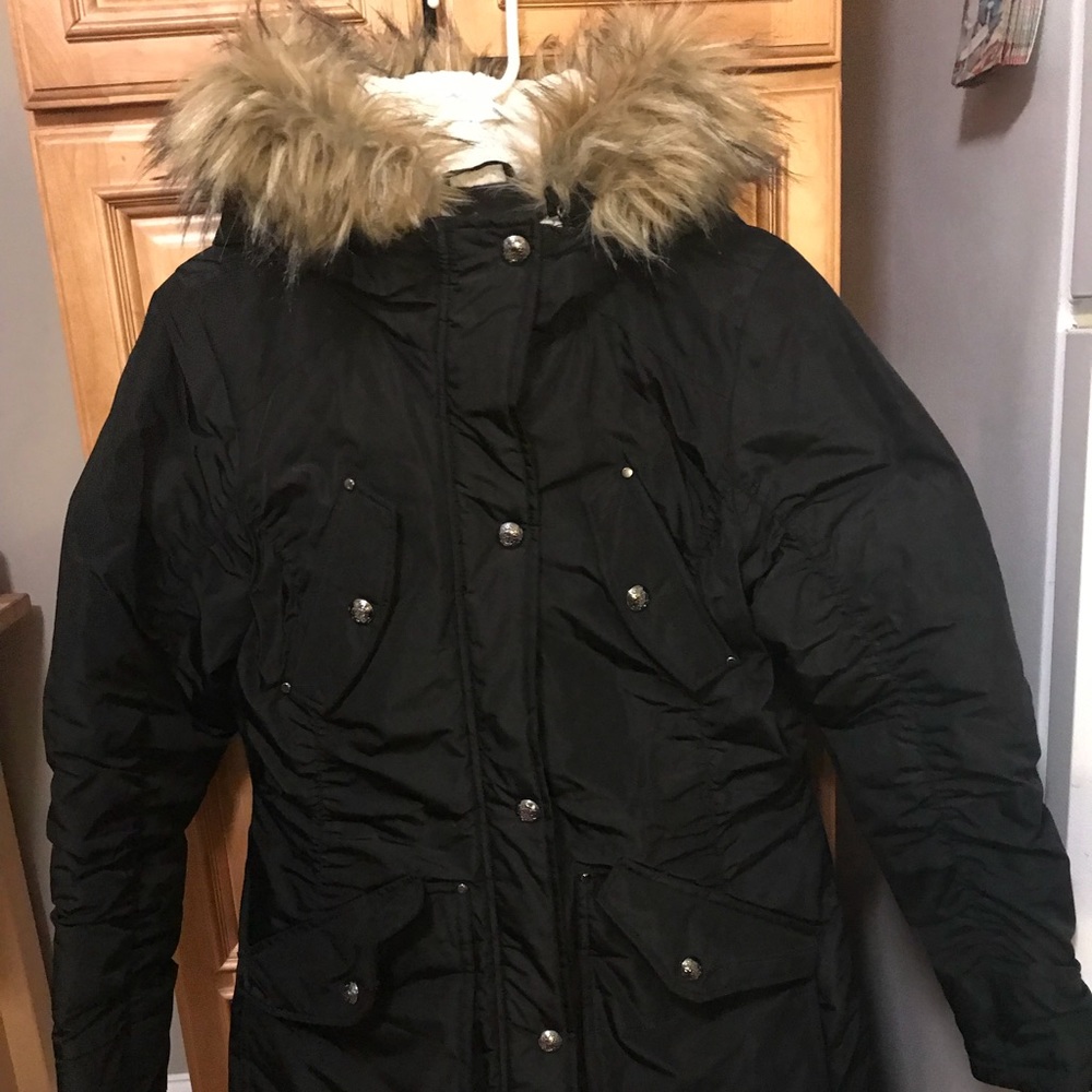 Madden Girl Juniors Mid-Thigh Length Coat